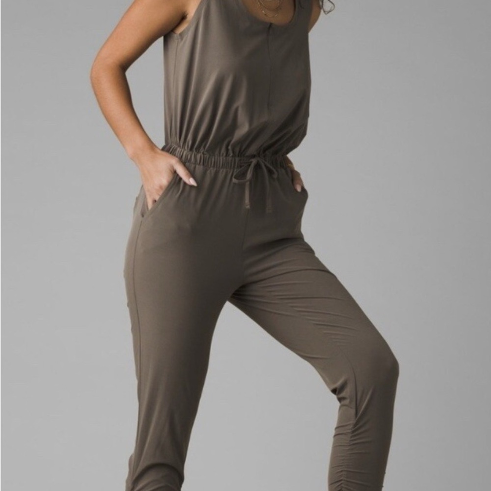 PRANA WOMEN'S RAILAY JUMPSUIT Slate Green S
